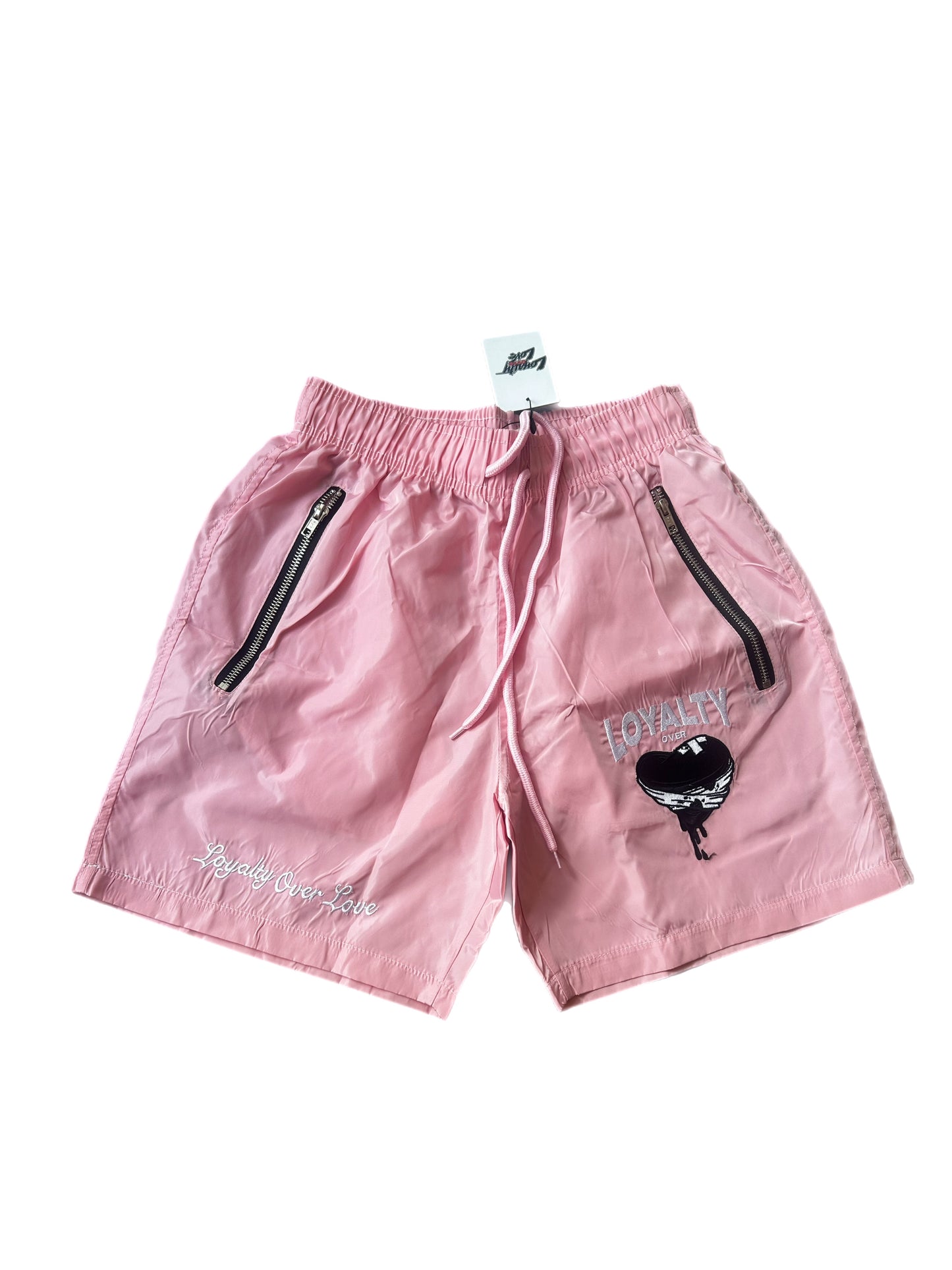 Pink Jogger Shorts