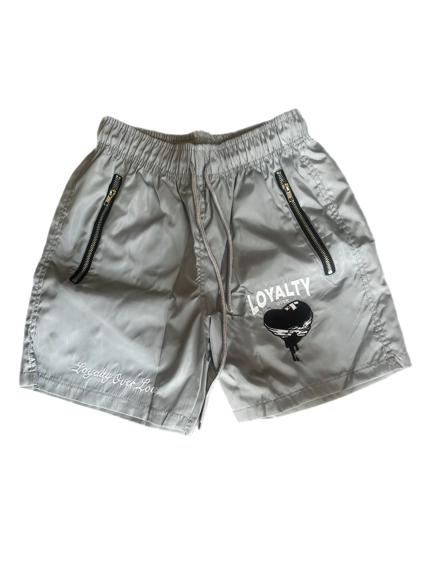 Grey Jogger Shorts